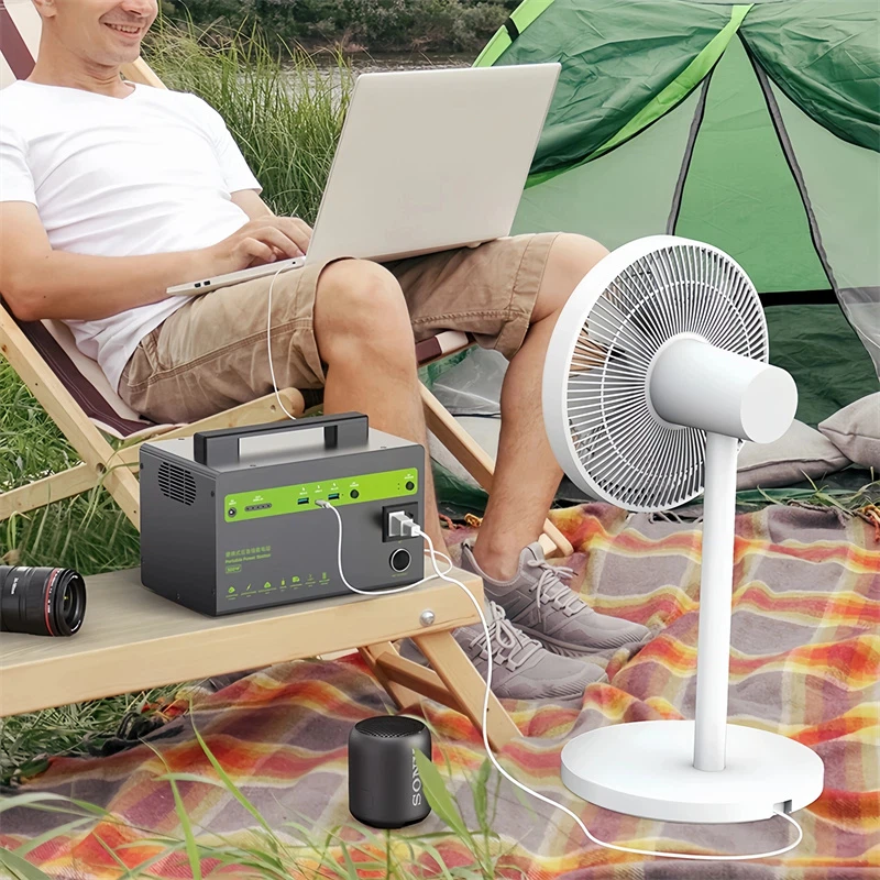 תחנת חשמל ליתיום סוללה ניידת 300W